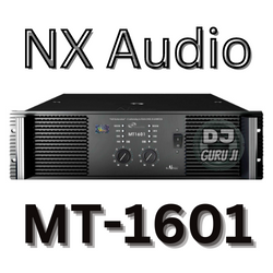 nx audio mt 1601 power amplifier