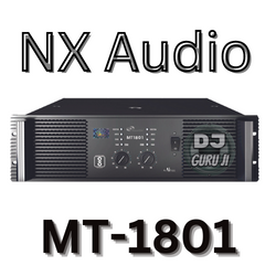 nx audio mt 1801 power amplifier